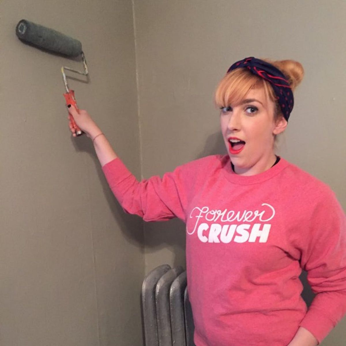 The 9 Emotional Stages of Painting Your First Apartment