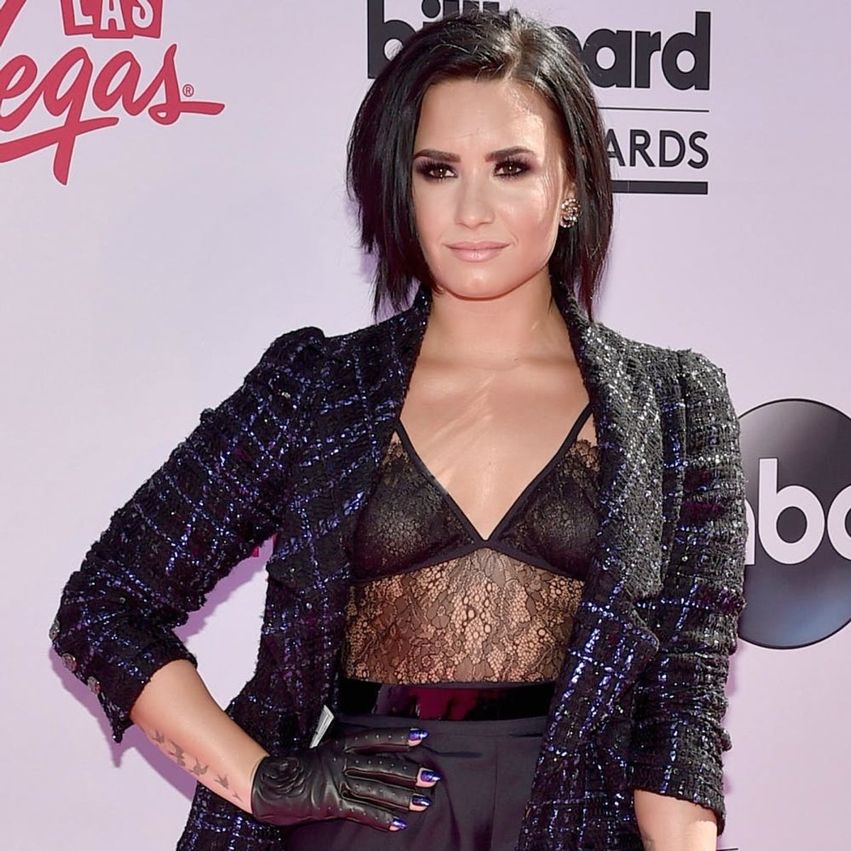 See Which Star Was Twinning With Demi Lovato on the Billboard Music Awards Red Carpet