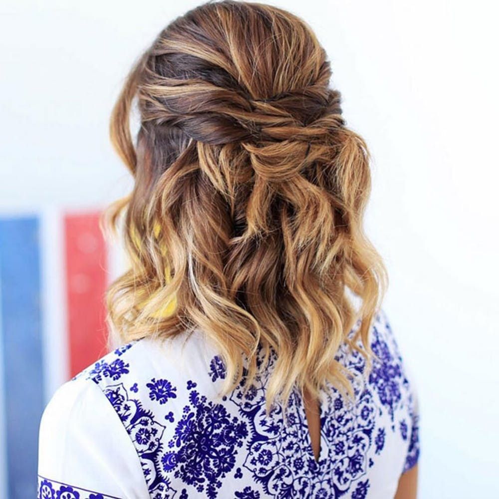 10 Mid-Length Hairstyles to Wear to All Your Summer Events - Brit + Co