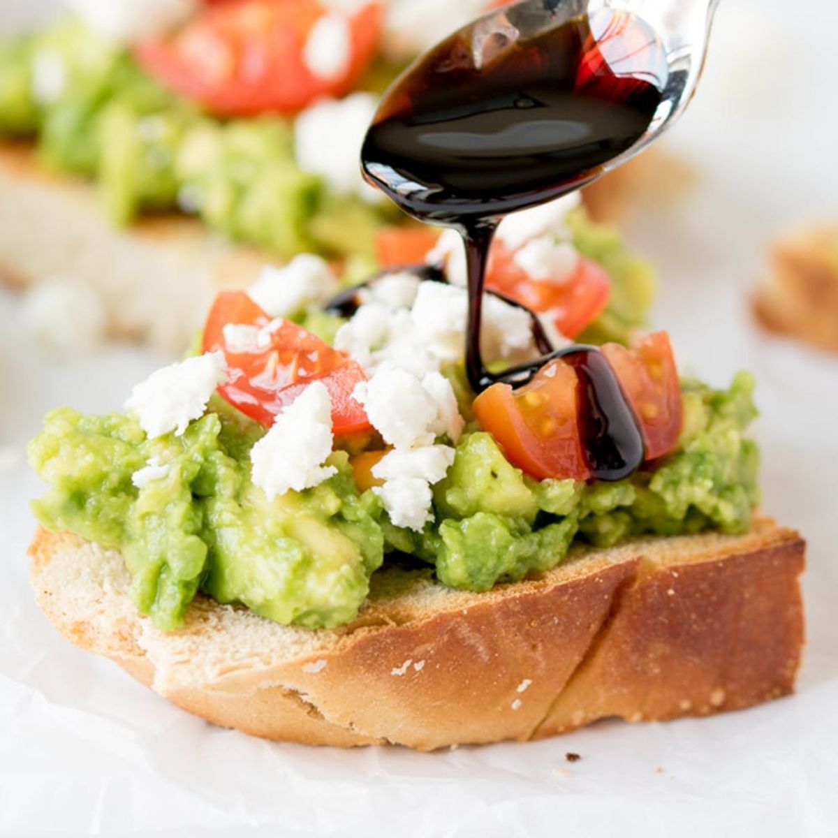 Avocado Toasts Plus the Simplest Balsamic Dressing Hack