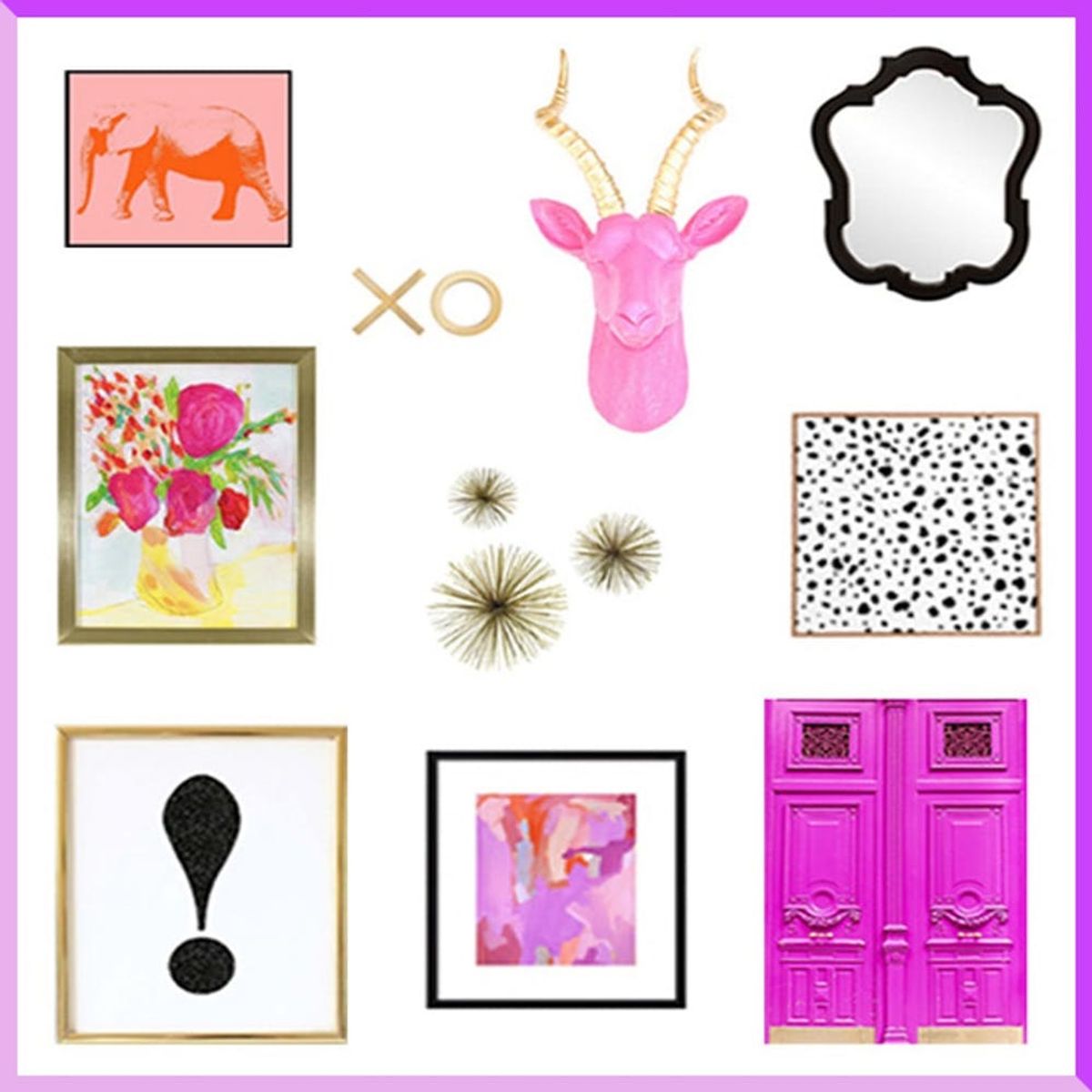3 Fresh + Fun Ways to Decorate Your Gallery Wall
