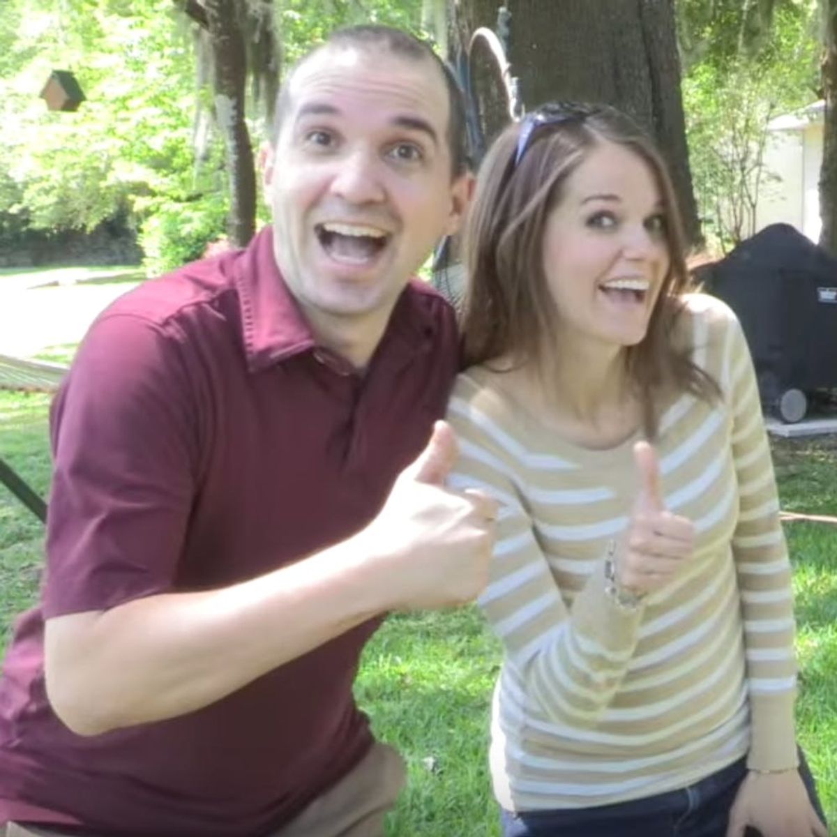 After 5 Years of Fertility Treatments, This Couple Made an EPIC Pregnancy Announcement