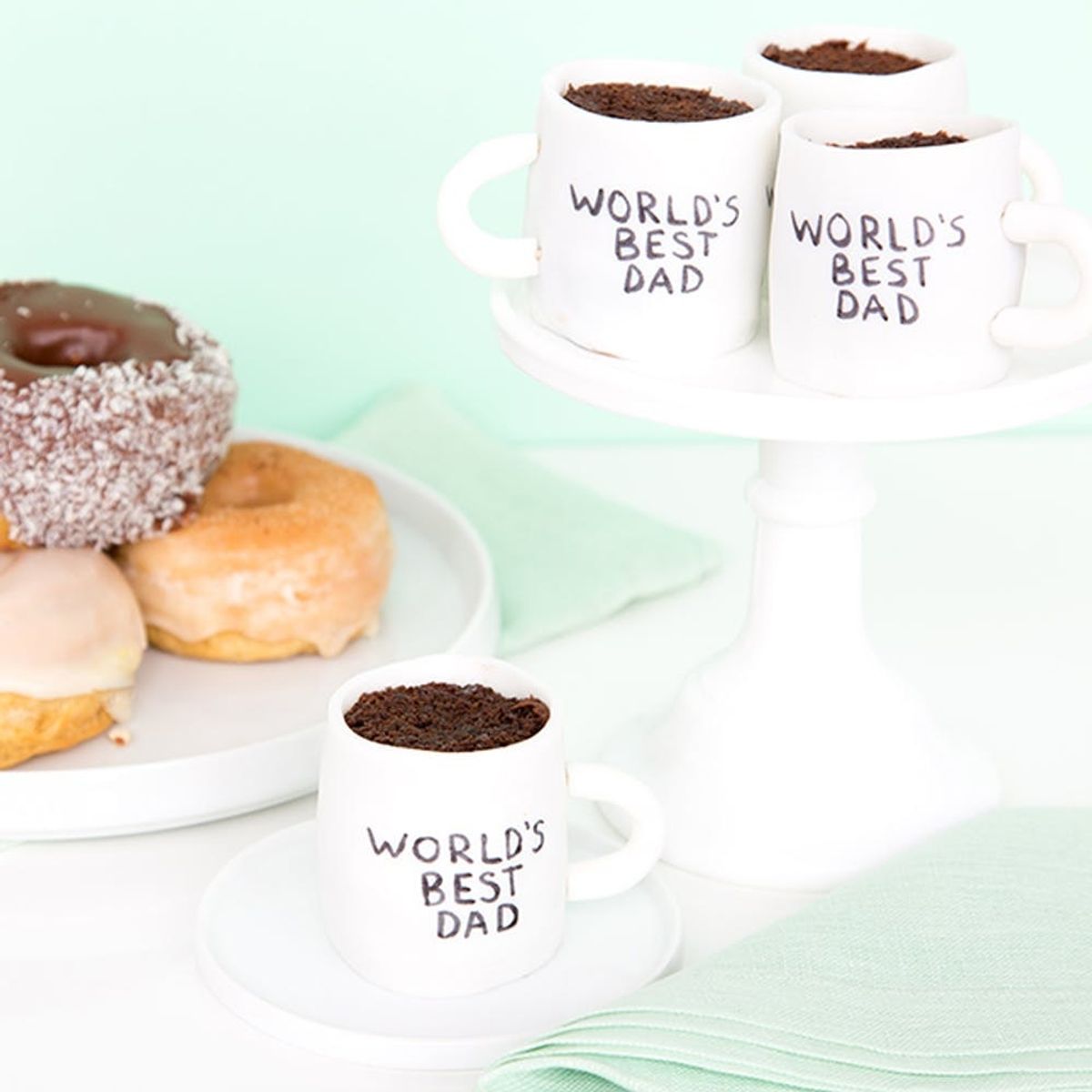 Show Dad He’s the Best This Father’s Day With Mug-Shaped Cupcakes