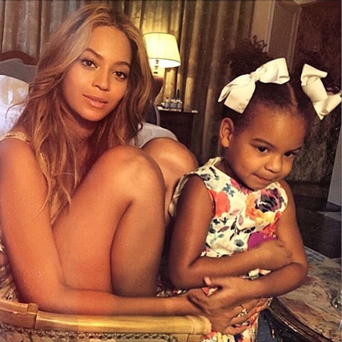 Beyoncé + Blue Ivy’s Adorable Twinning Outfit Is Your Weekend DIY