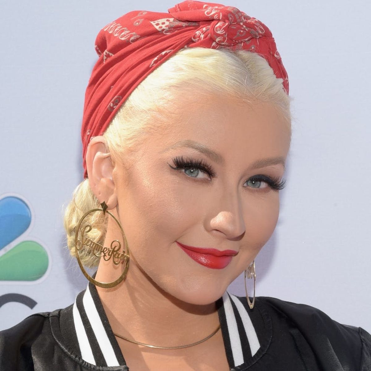 Christina Aguilera’s Pierced Braid Is Something Everyone Needs to Try
