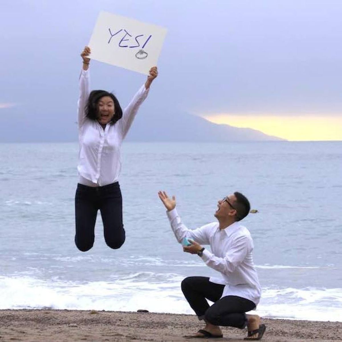 This Beachside Proposal in Mexico is Vacay #GOALS