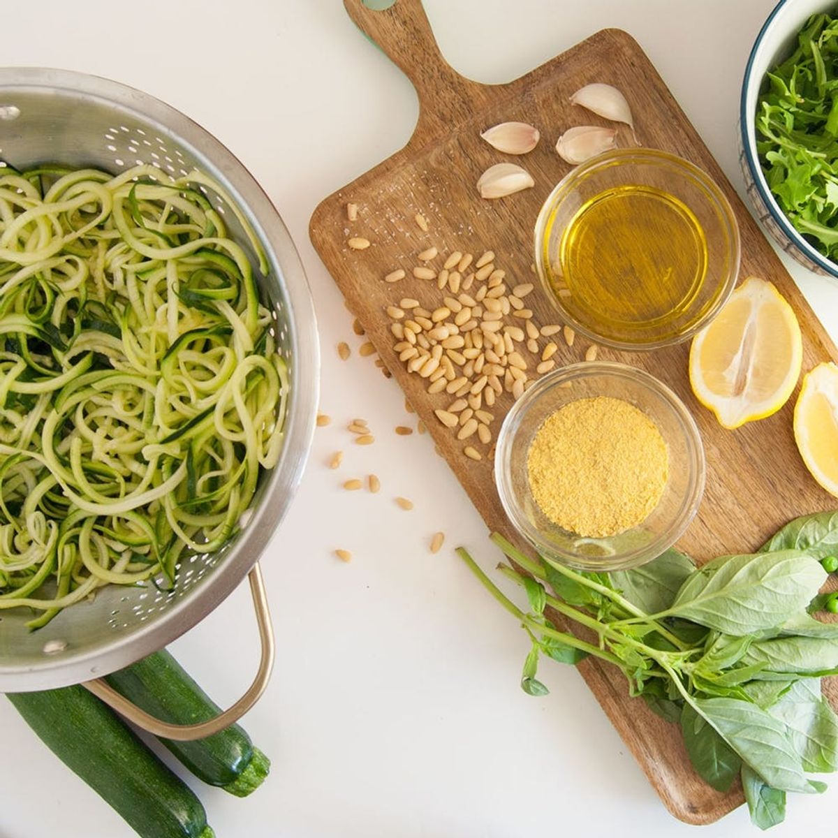 Try This Vegan Pesto Zoodle Dish for Your Next Dinner