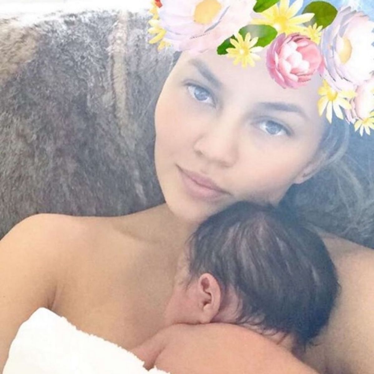 Chrissy Teigen Couldn’t Care Less If People Are Peeved at Her Latest Mommy Move