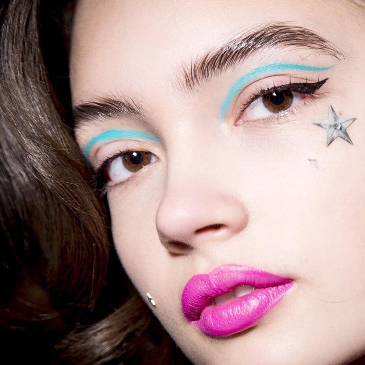 This Instagram Eyeliner Trend Might Be Cooler Than a Cat-Eye