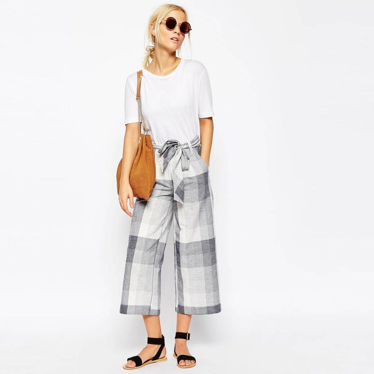 10 #OOTD-Worthy Ways to Style Culottes and Trendy Spring Shoes