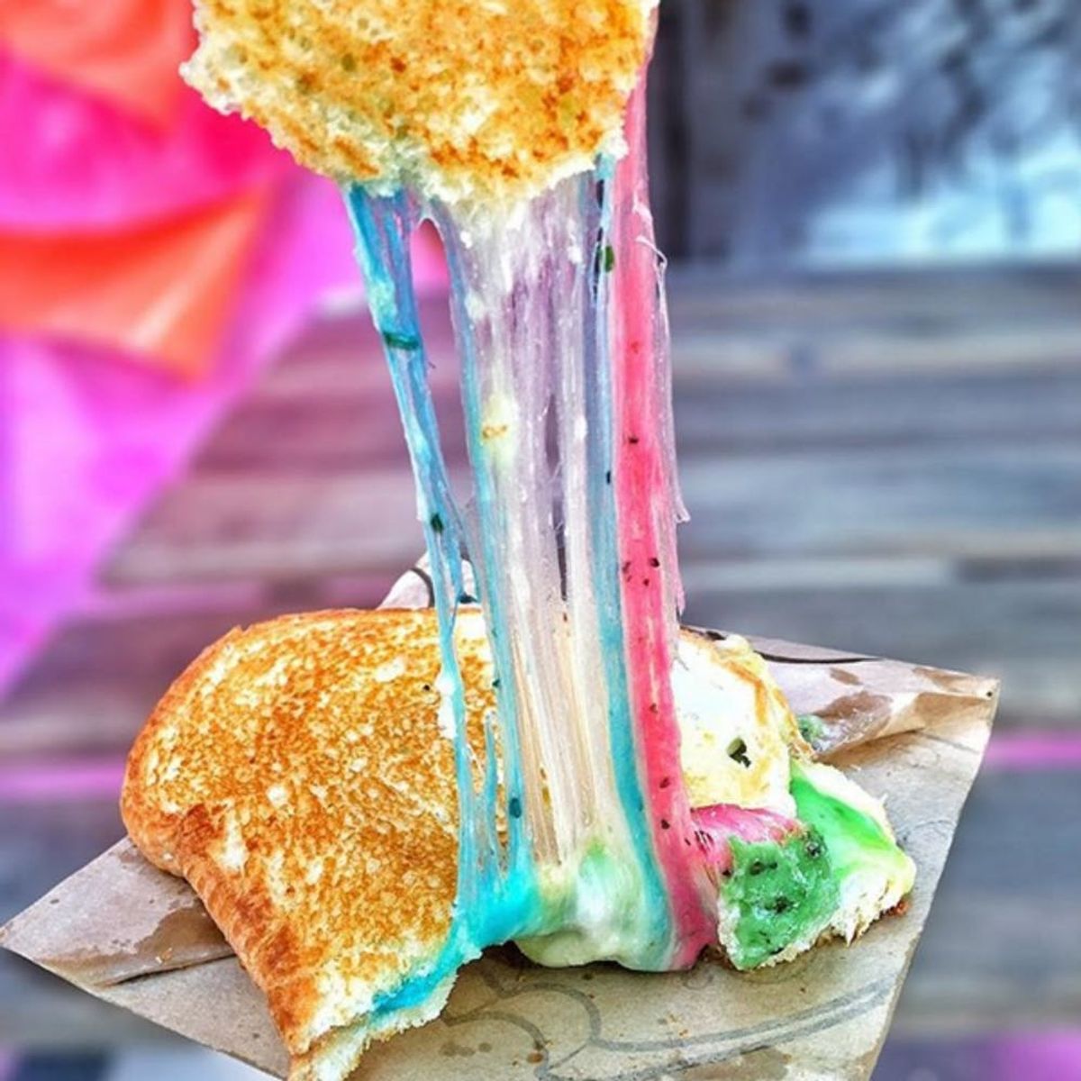 Rainbow Grilled Cheese Is Like Nothing You’ve Seen (or Eaten) Before