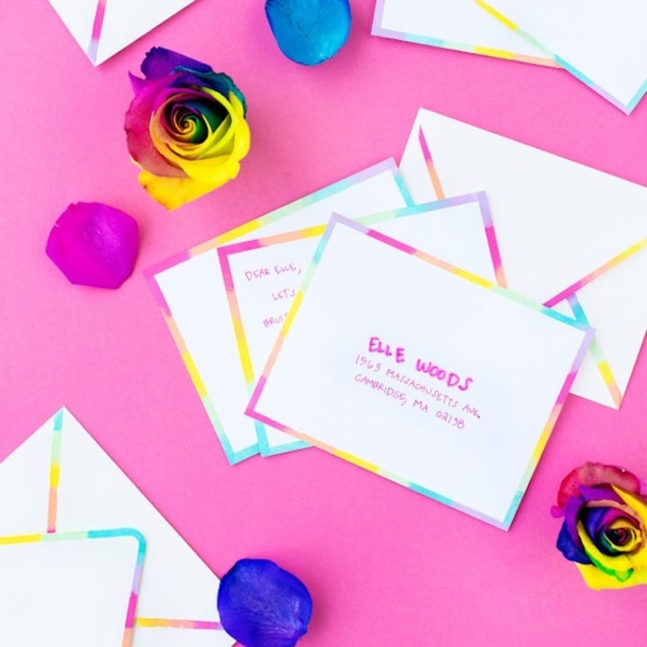 What to Make This Weekend: Rainbow Stationery, Pom Pom Headband + More