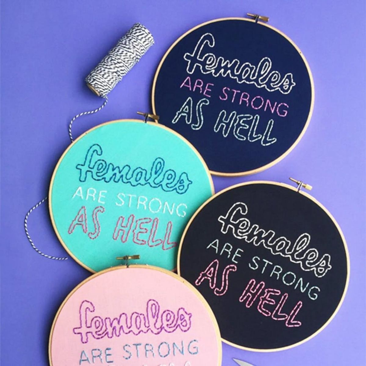 8 Pieces of Embroidered Typography to Step Up Your Lettering Game