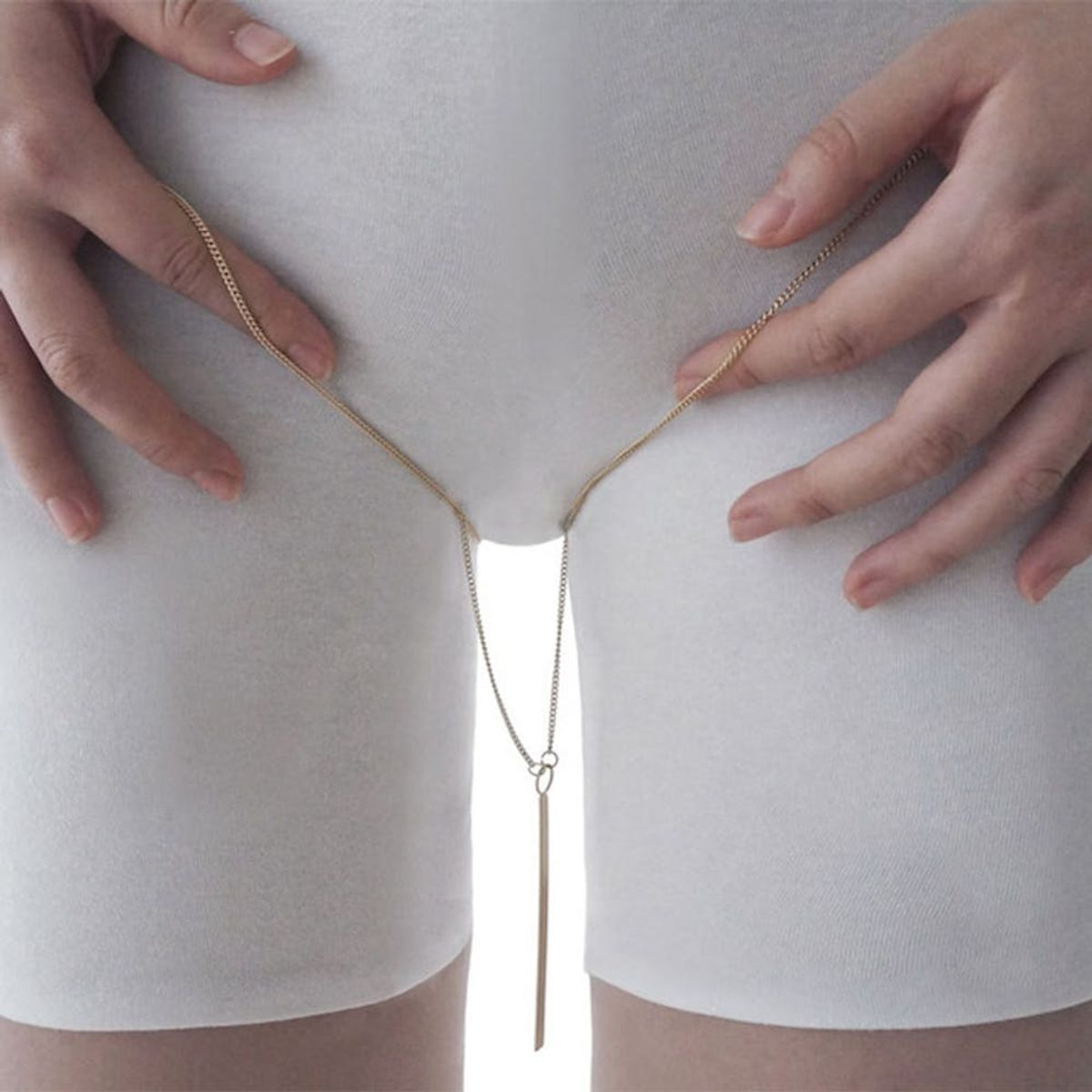 Why This Creepy Thigh Gap Jewelry Company Is Actually Body Positive