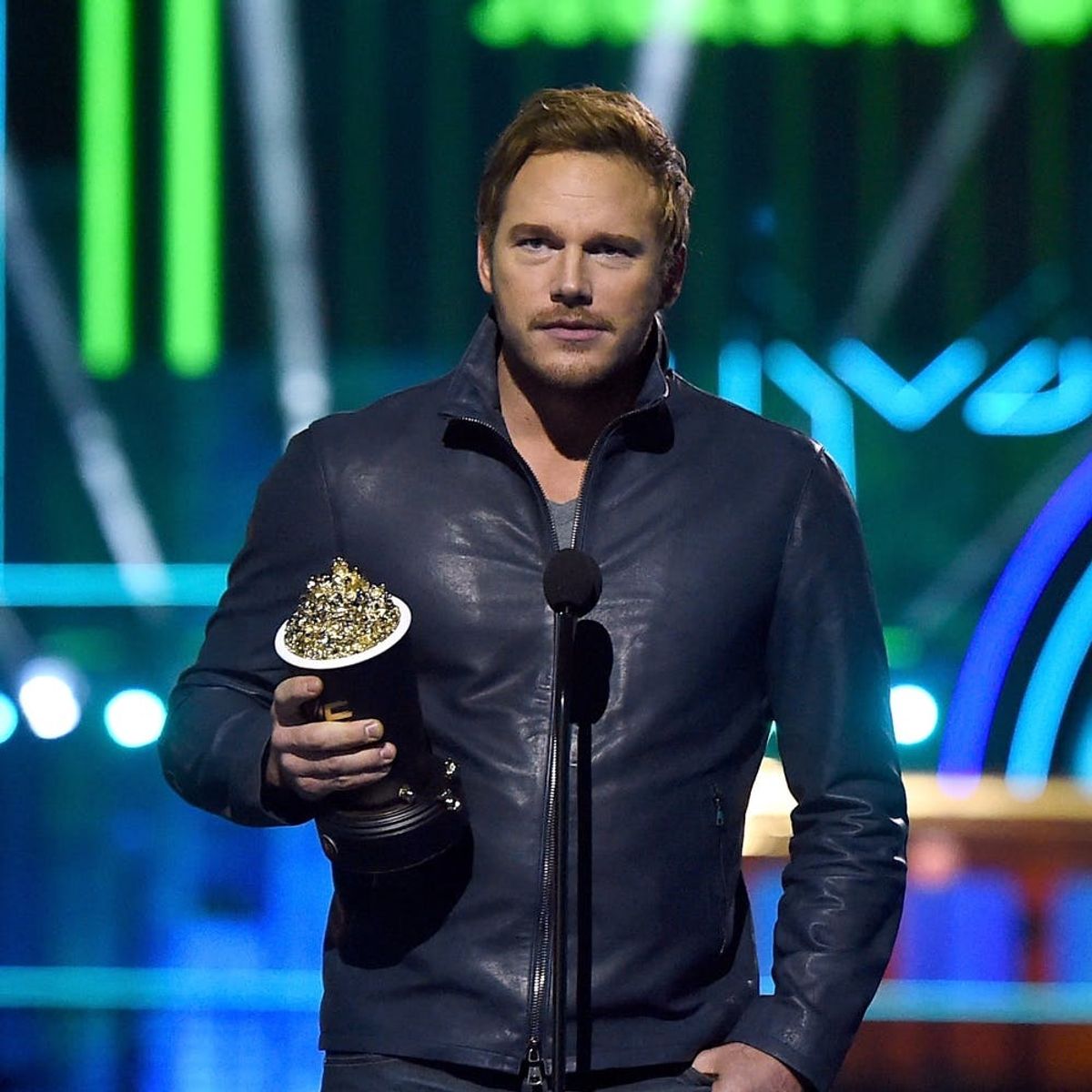 Chris Pratt’s MTV Movie Awards Acceptance Speech Was Equal Parts Hilarious and Adorable
