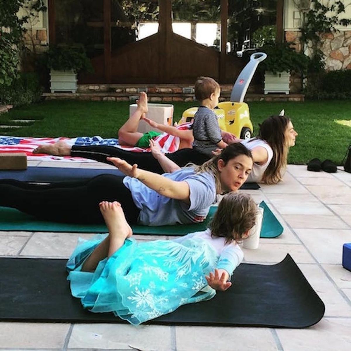 Morning Buzz! Drew Barrymore Doing Yoga With Her Daughter Is Picture-Perfect Mother-Daughter Bonding + More