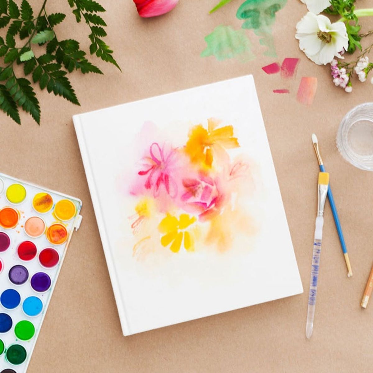 Get Inspired With This DIY Watercolor Sketchbook