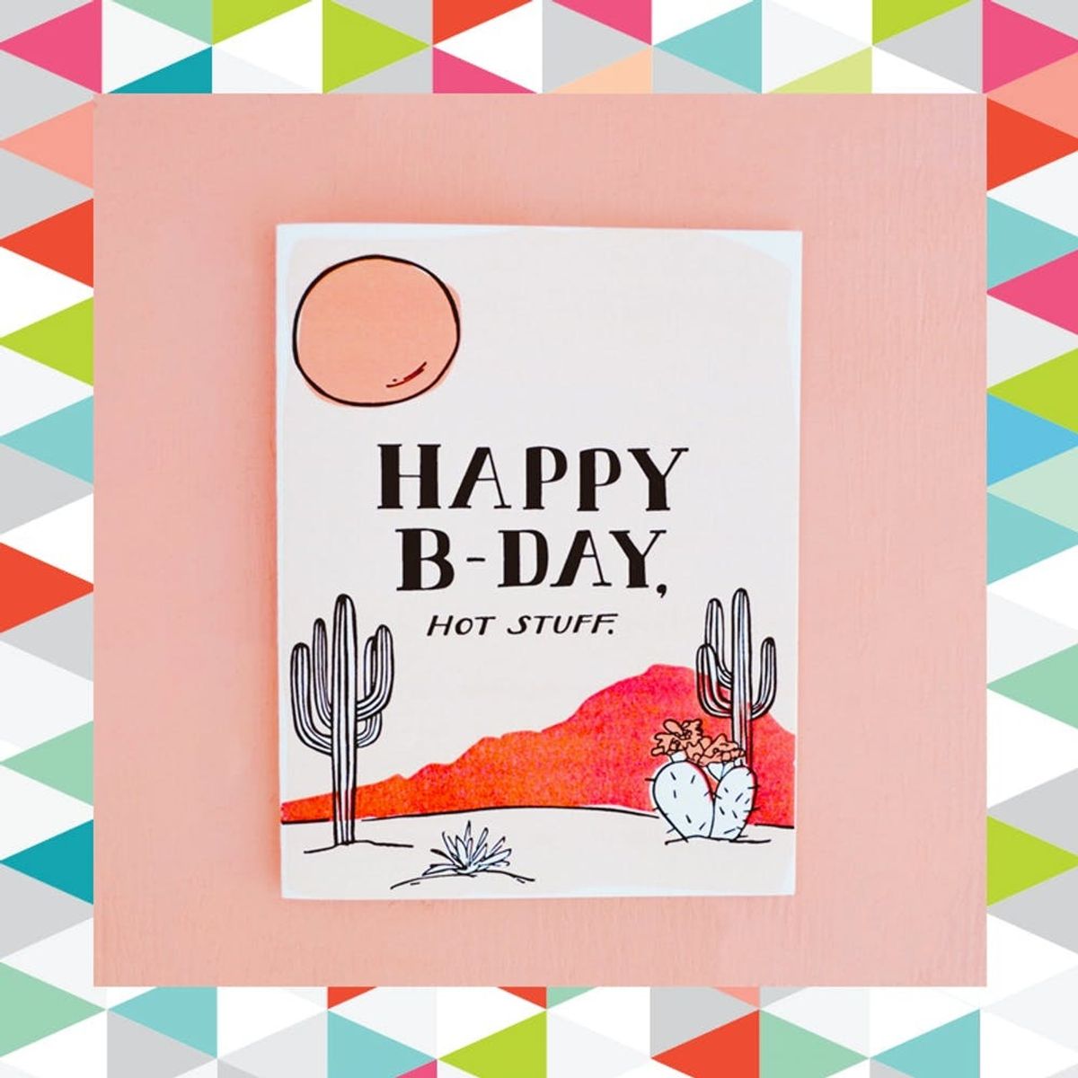10 Bright + Colorful Birthday Cards to Send This Month