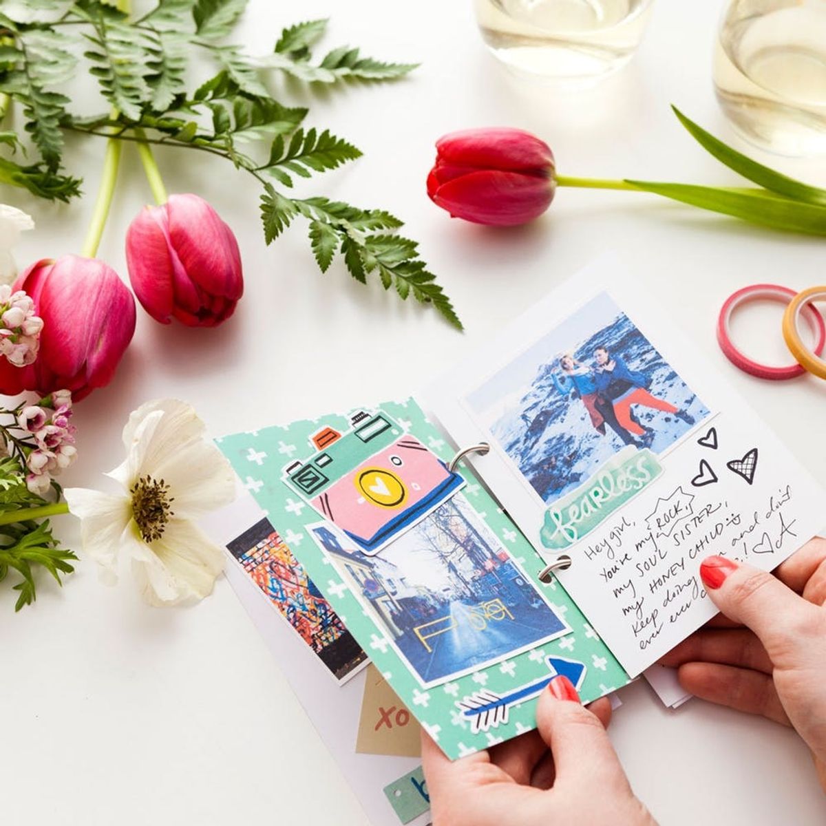Gift This Easy DIY Scrapbook to the Bride-to-Be