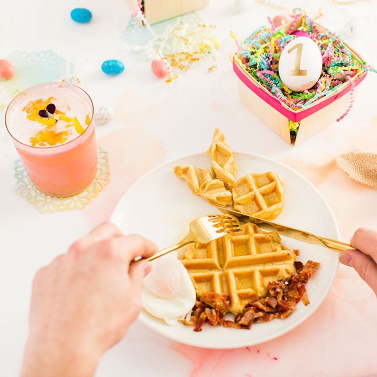 This Is the Ultimate Watercolor Easter Brunch