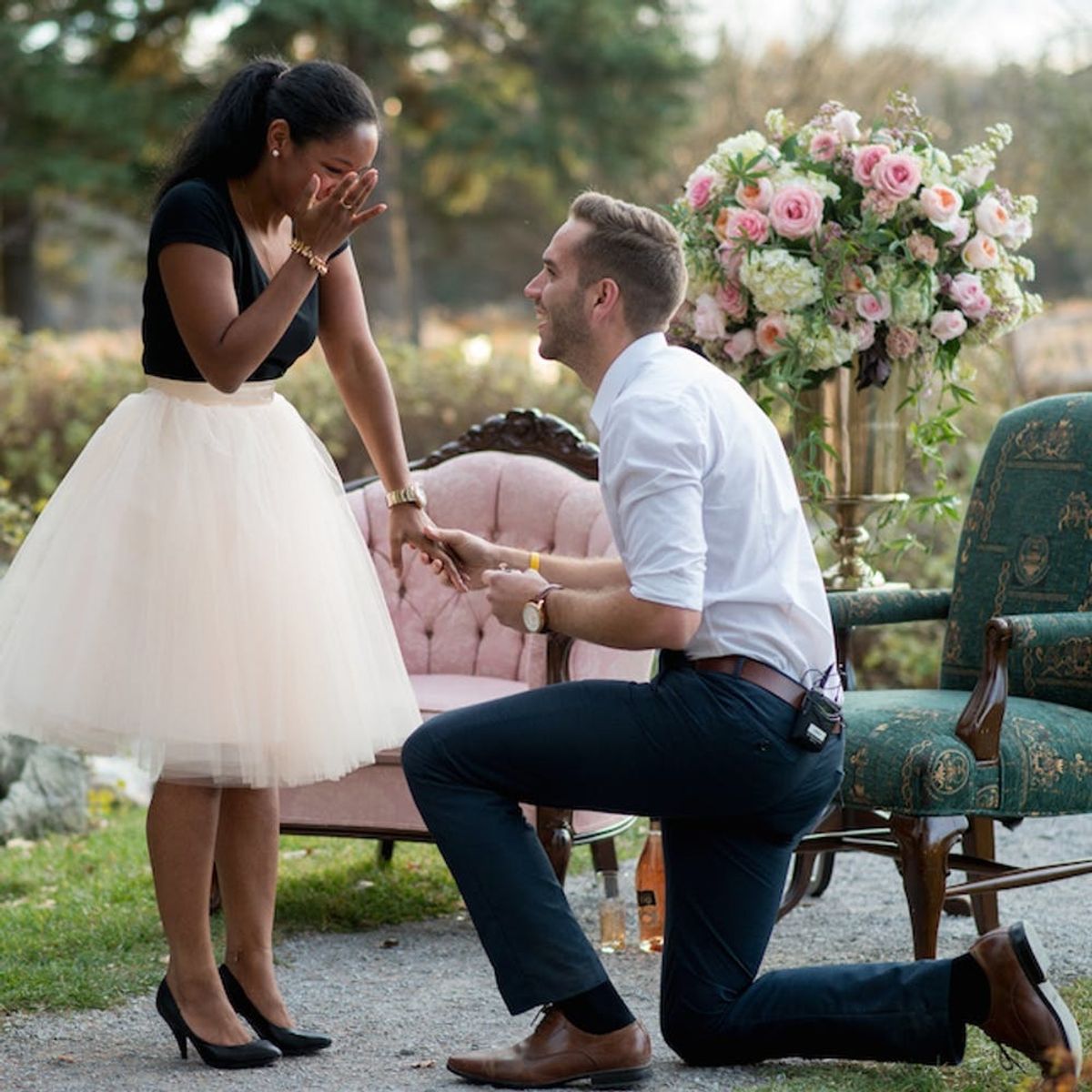 This Wedding Planner’s Picture-Perfect Park Proposal Will Give You *All* the Feels
