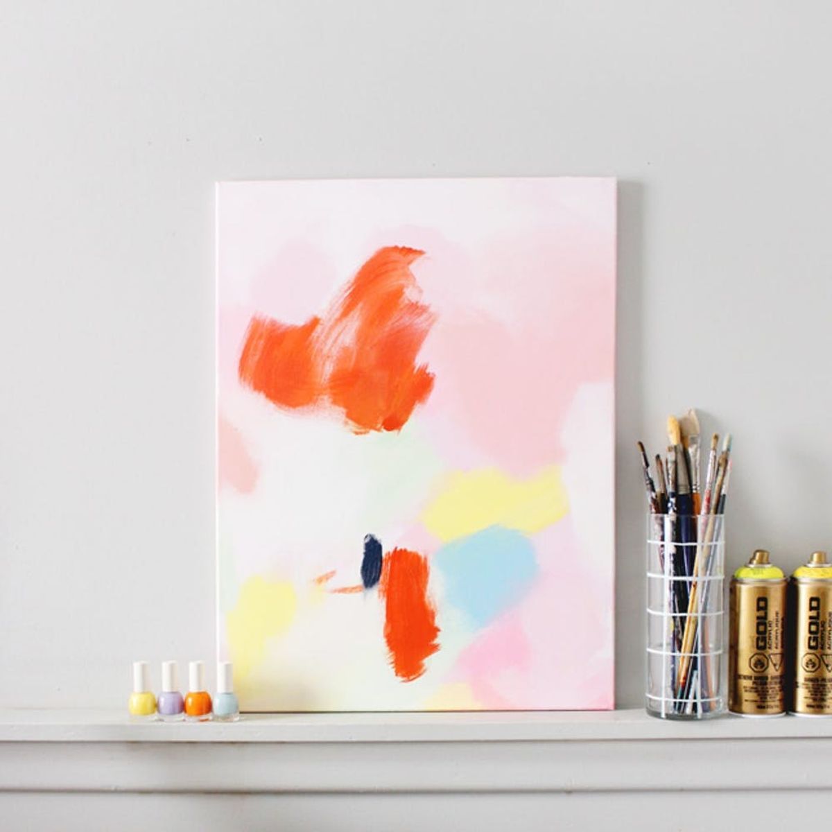 How to Make This $3600 Anthropologie Acrylic Wall Art for Next to Nothing