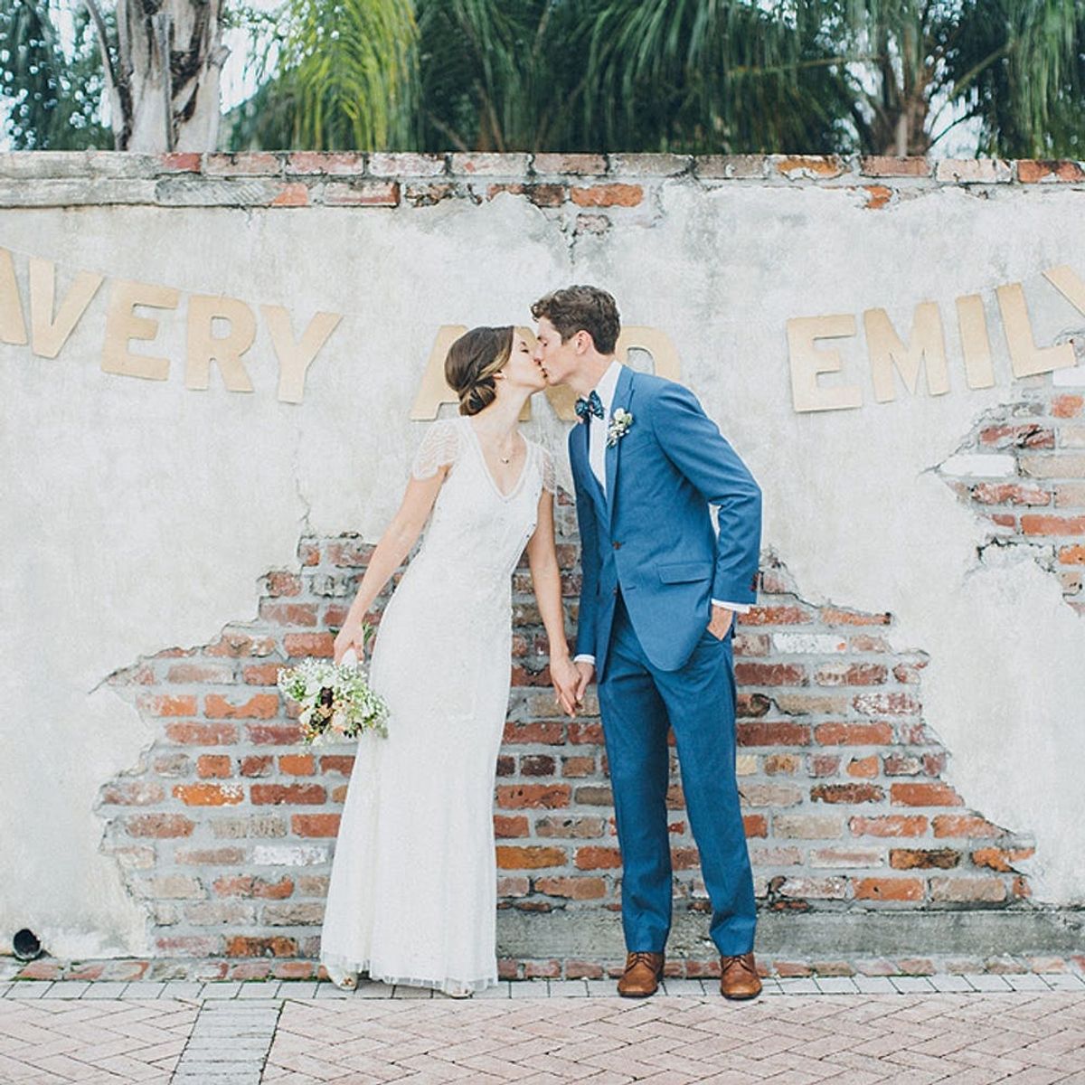 This Intimate + Artsy NOLA Wedding Is What DIY Dreams Are Made Of