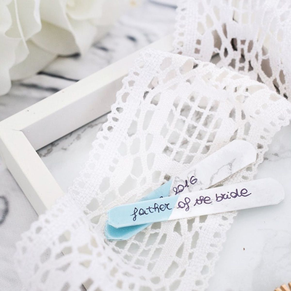 Surprise Dad With a Special Wedding Gift and DIY These Chic Collar Stays