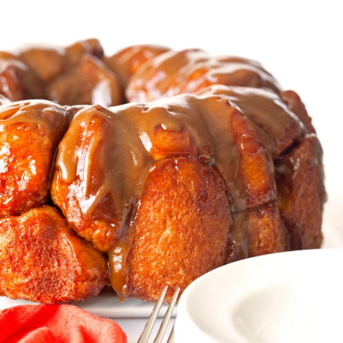 Monkey Bread With Salted Caramel Sauce