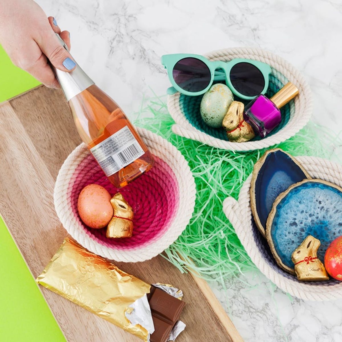 3 Creative Ways to Make Your Own Grown-up Easter Basket