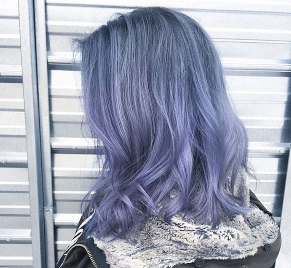 12 Hairstyles That Prove Denim Is the New Silver Hair - Brit + Co