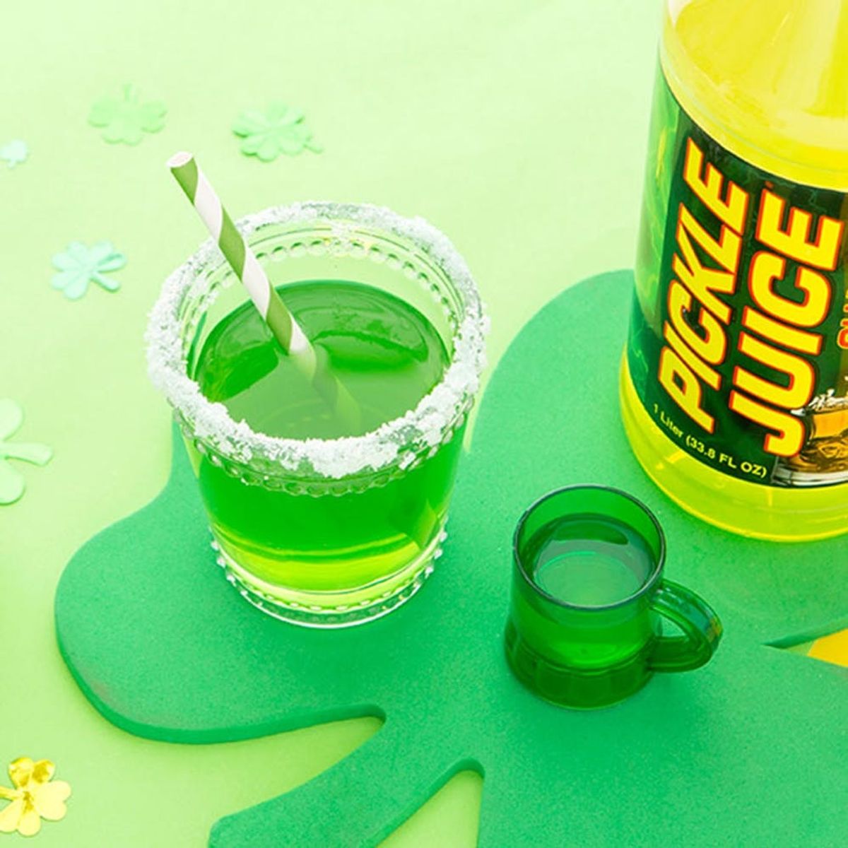 Make This St. Patrick’s Day Pickle Surfer Cocktail Recipe