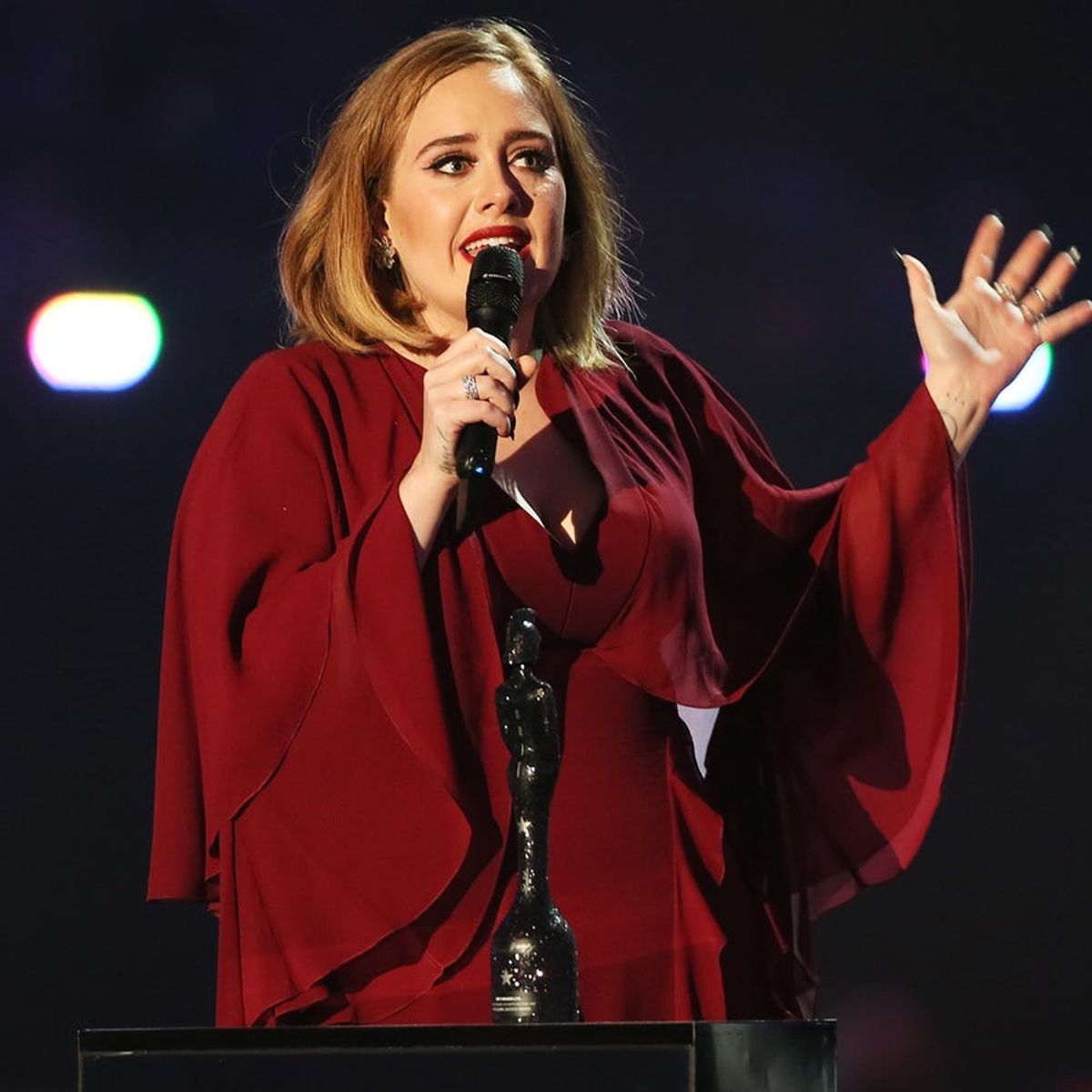 Adele Just Gave a Shout Out to Kesha in Her Empowering Brit Awards Acceptance Speech 