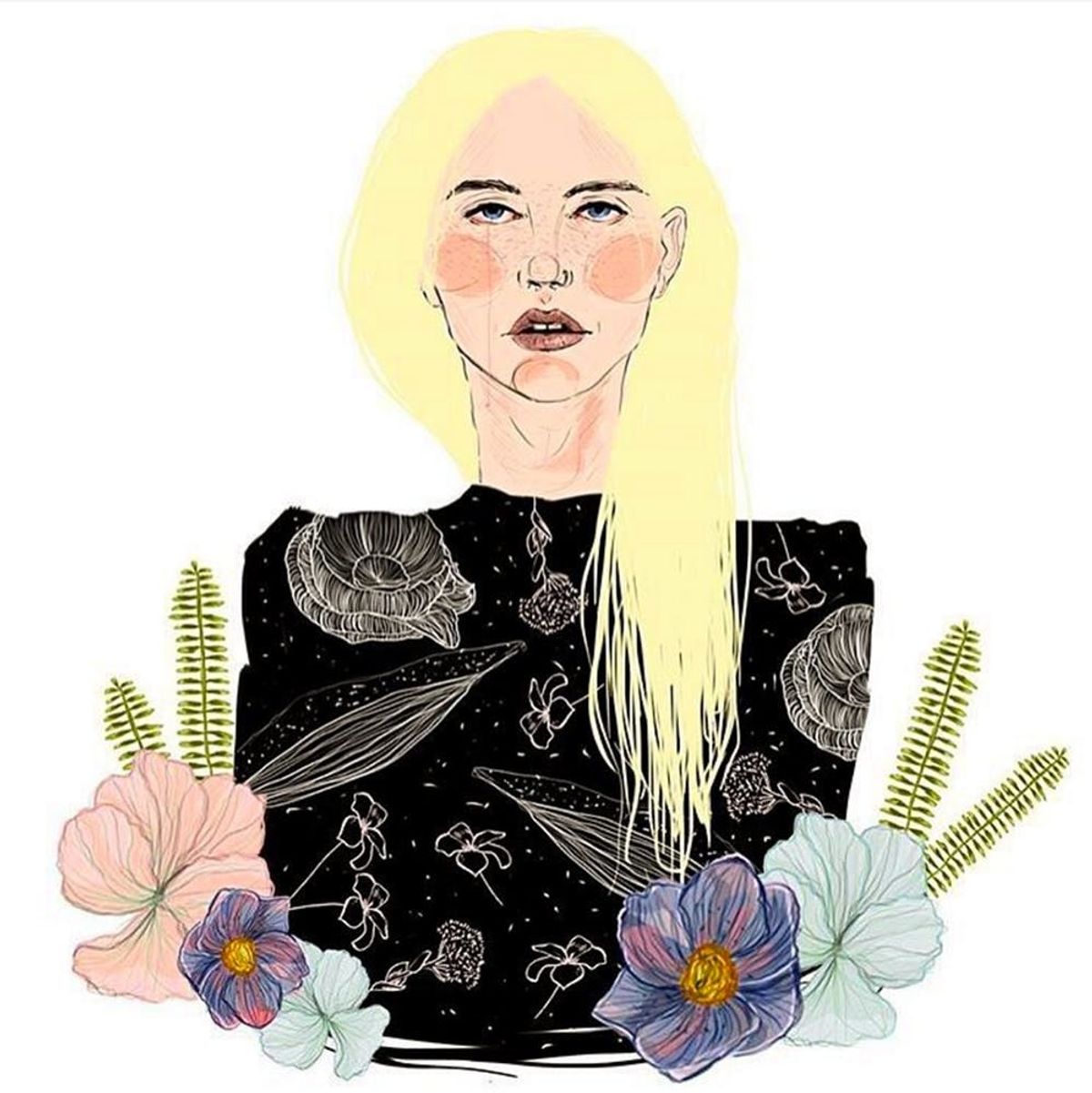The Story Behind That Kesha Illustration All the Celebs Are Sharing