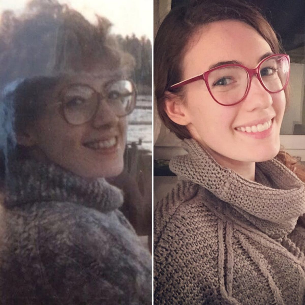 This Hilarious Mother-Daughter Photo Is Proof That All Fashion Comes Back in Style