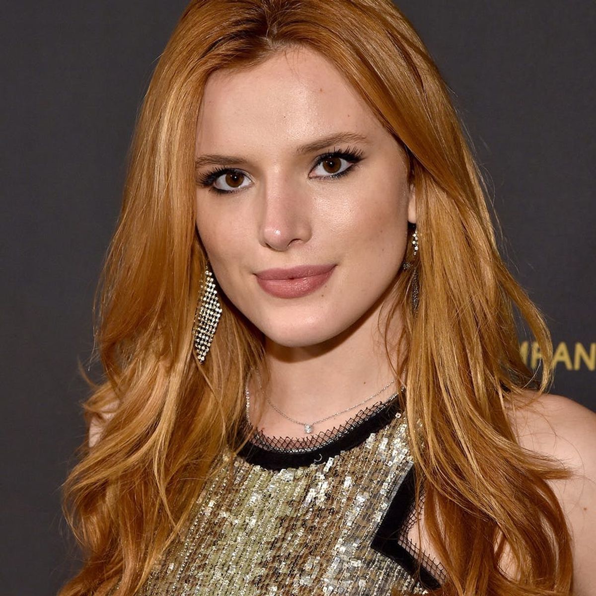 Bella Thorne Just Ditched Her Famous Red Locks for “Brownie” Hair