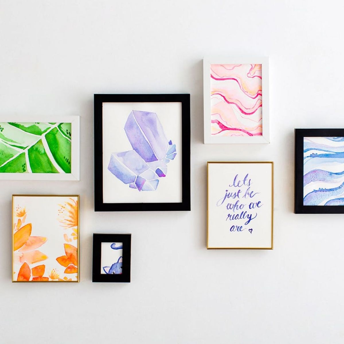 This Is the BEST Way to Put Together a Gallery Wall on a Budget