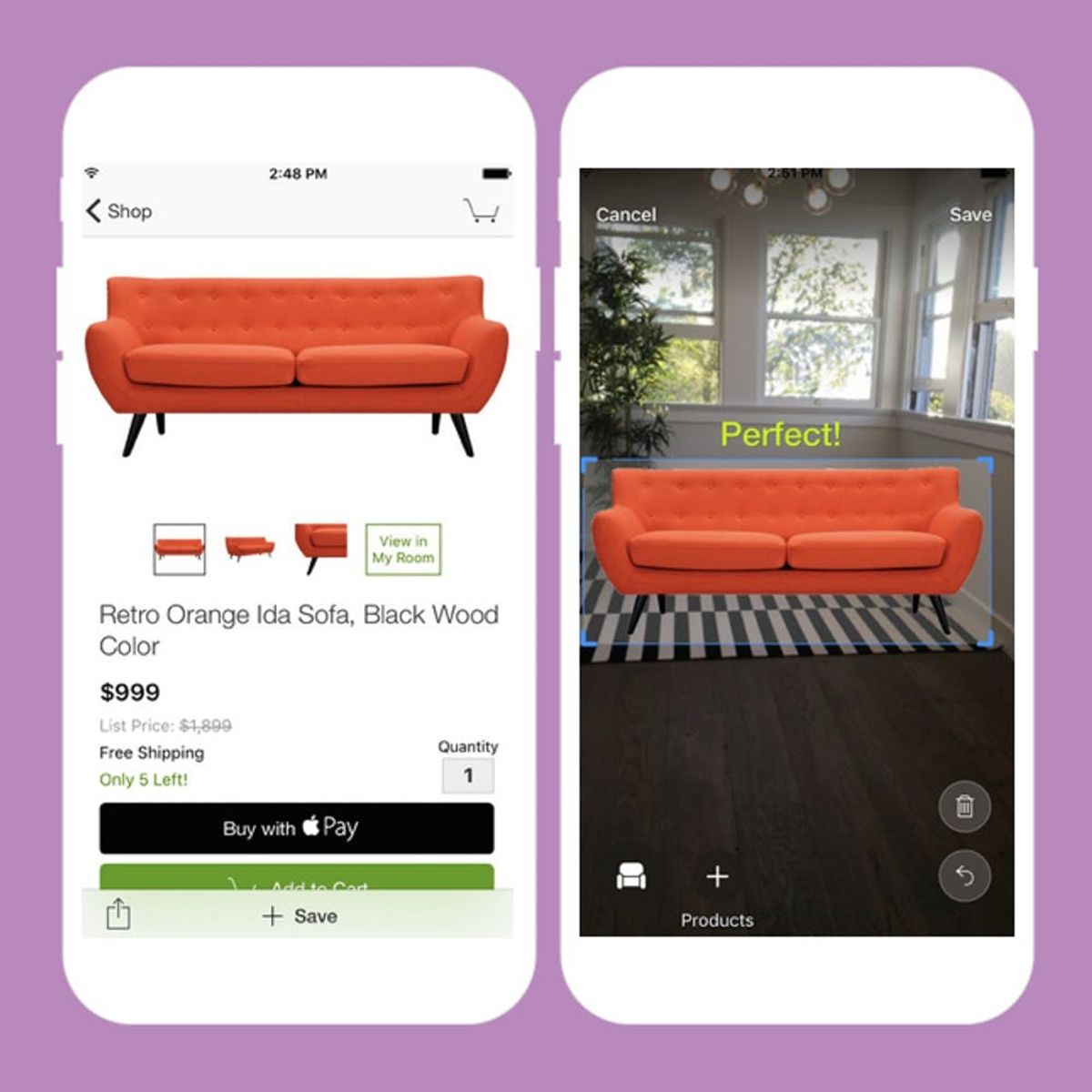 You Can Now *Virtually* Try Out Furniture Before You Buy