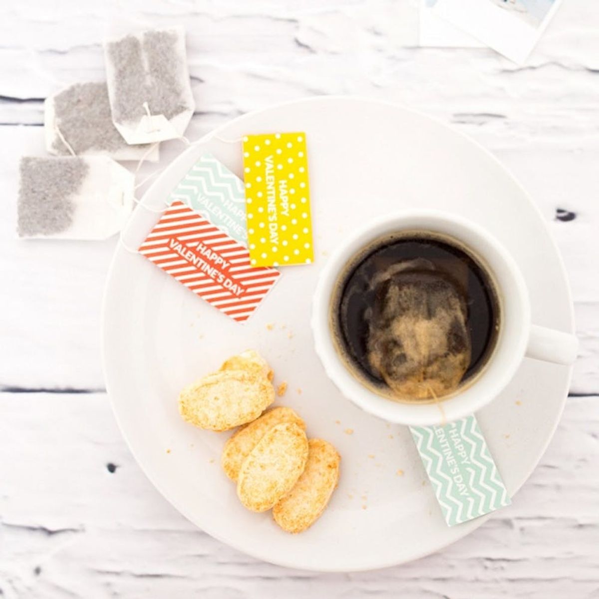 Add a Romantic Touch to Your Breakfast With These Valentine’s Day Tea Tags