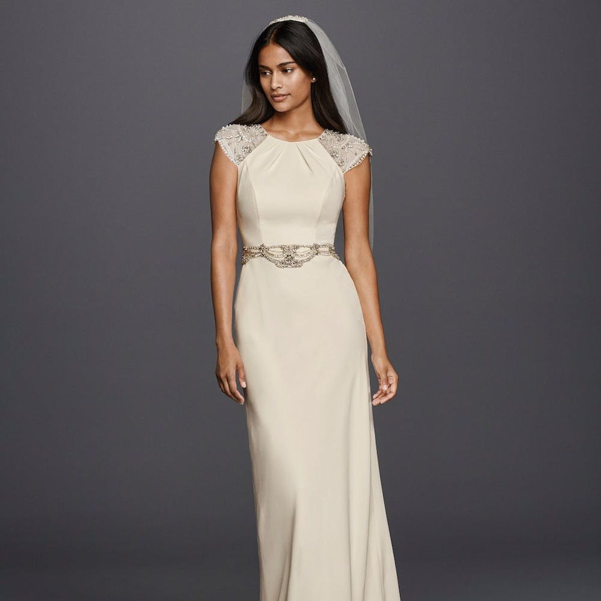 Jenny Packham’s Latest Collab With David’s Bridal Is What Wedding Dress Dreams Are Made Of