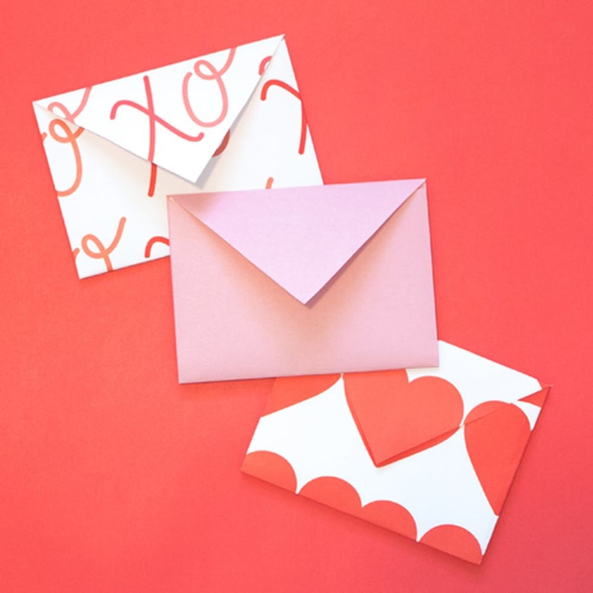 Make These Adorable Envelopes That Start as Hearts!