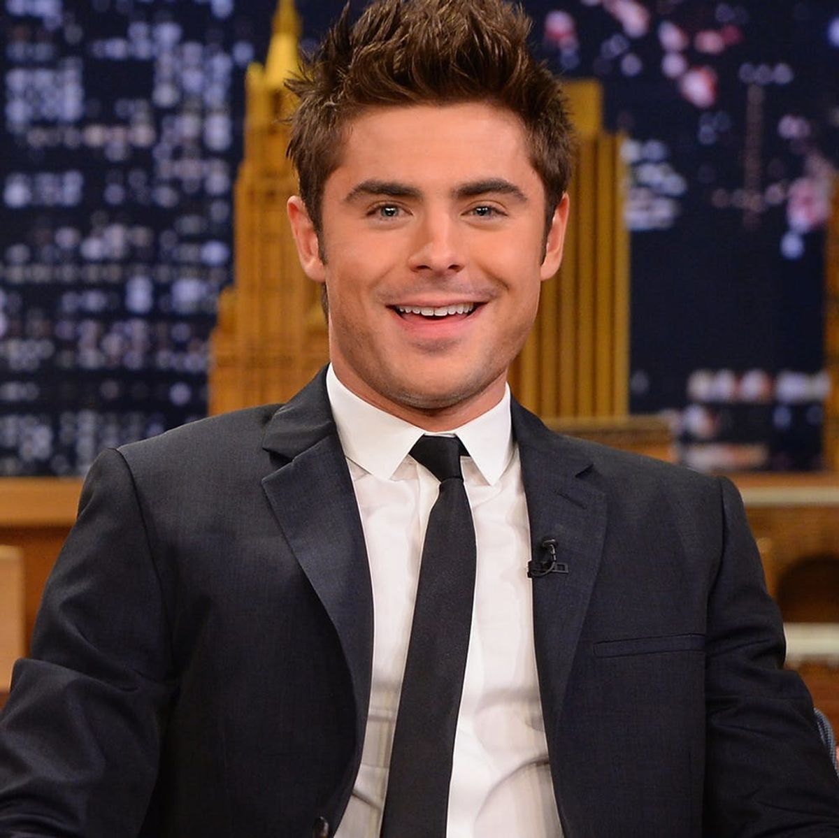 Zac Efron Is Trying to Make Crimped Hair a Thing Again
