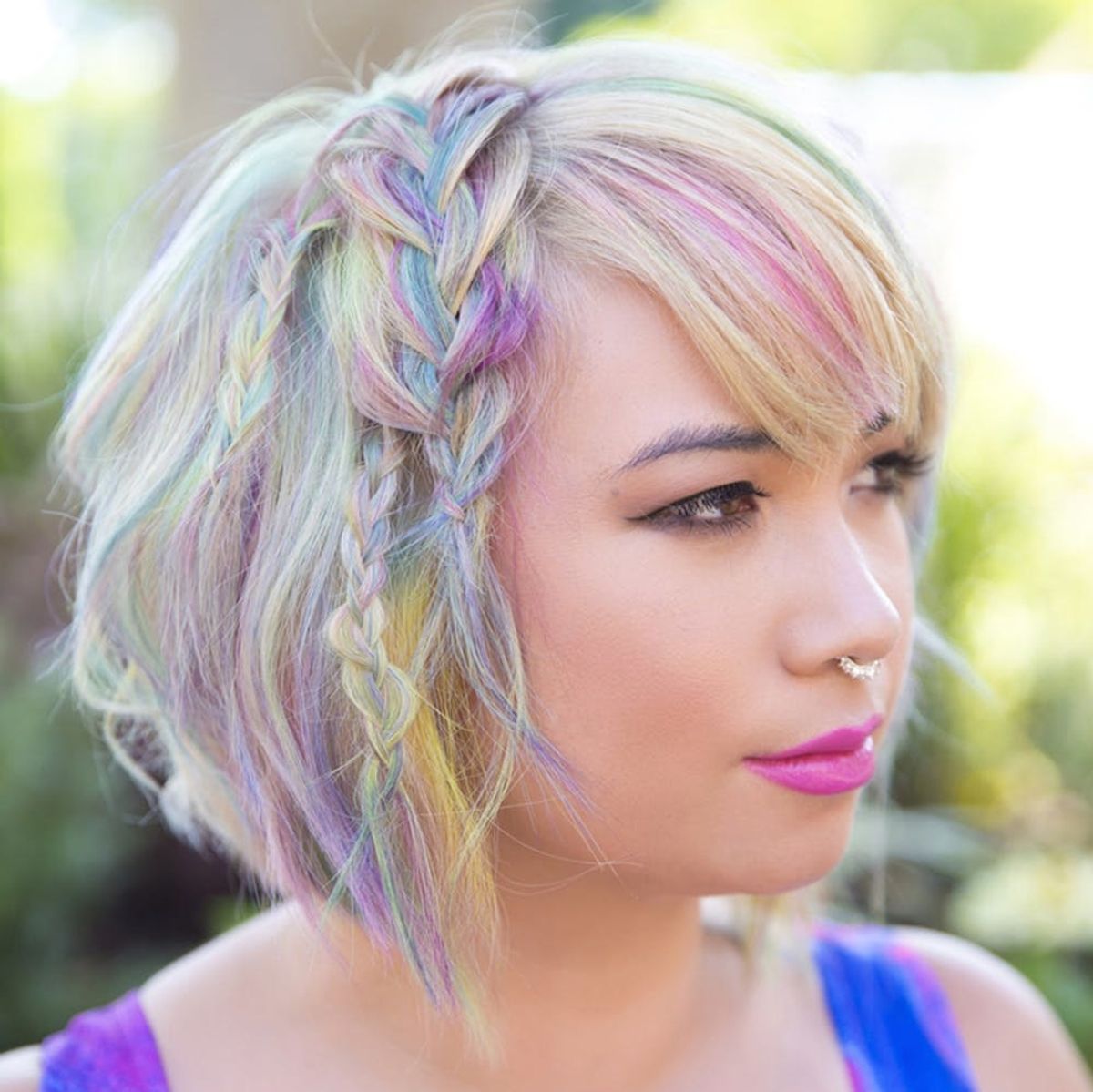 Watercolor Hair Is the Newest Way to Turn Your Hair Into a Work of Art