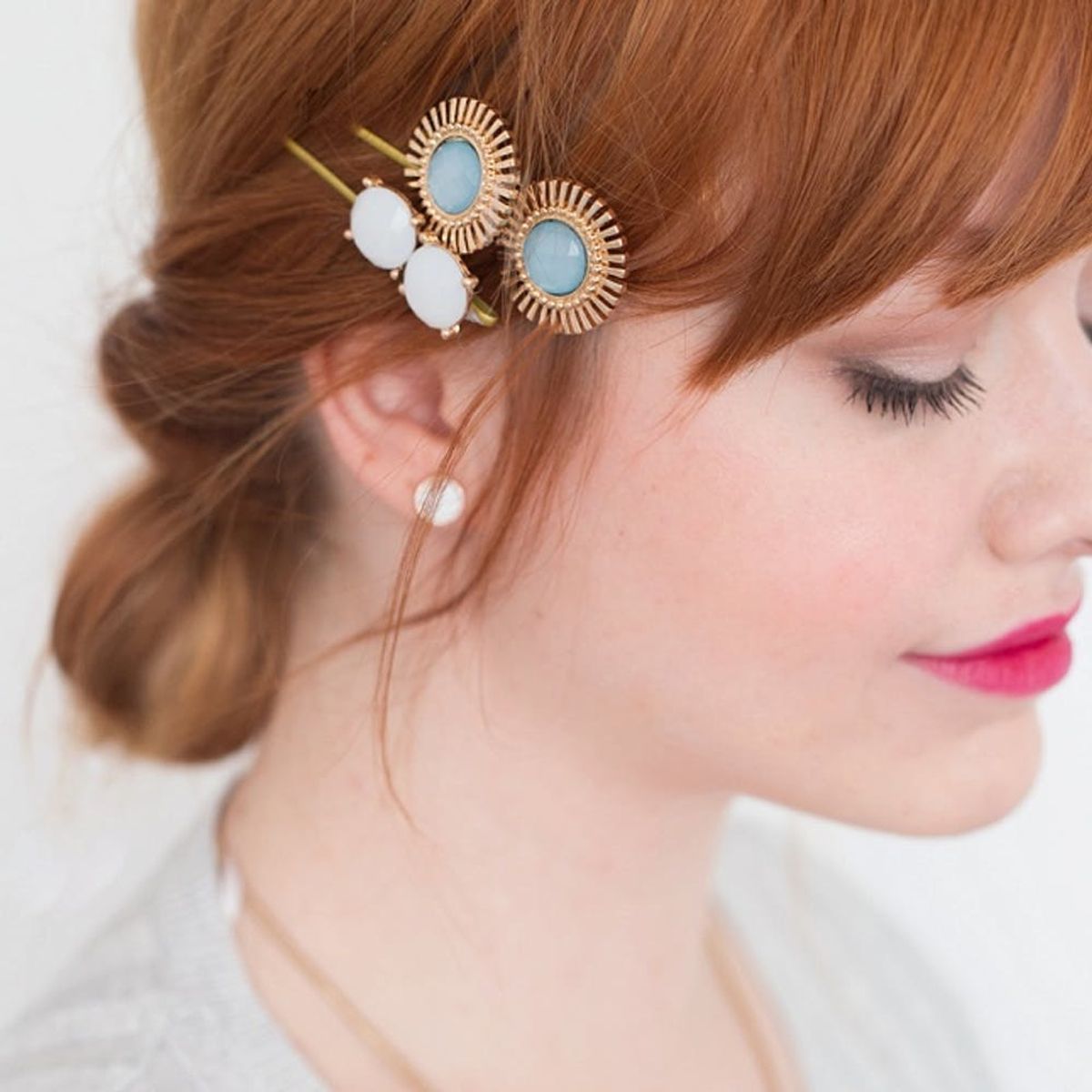 How to Make Gemstone Bobby Pins for the Best DIY Valentine’s Day Gift Ever