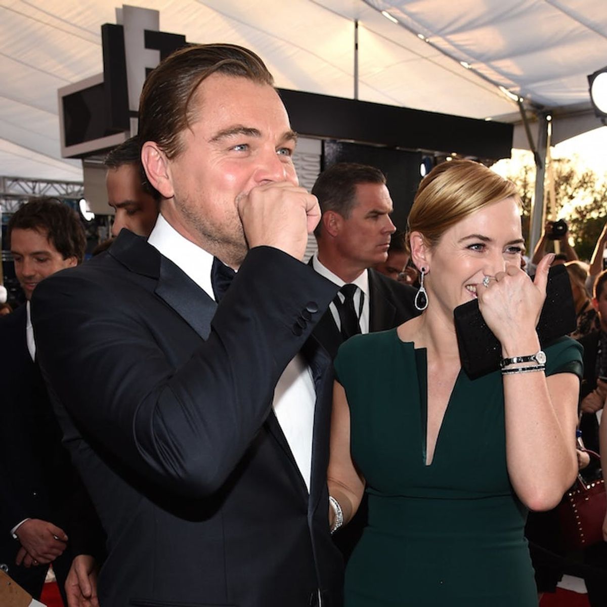 Kate Winslet and Leonardo DiCaprio’s SAG Awards Reunion Is the 1997 Time Warp of Our Dreams