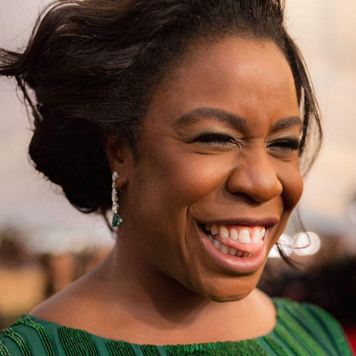 Uzo Aduba Brought Her Prom Date to the SAG Awards
