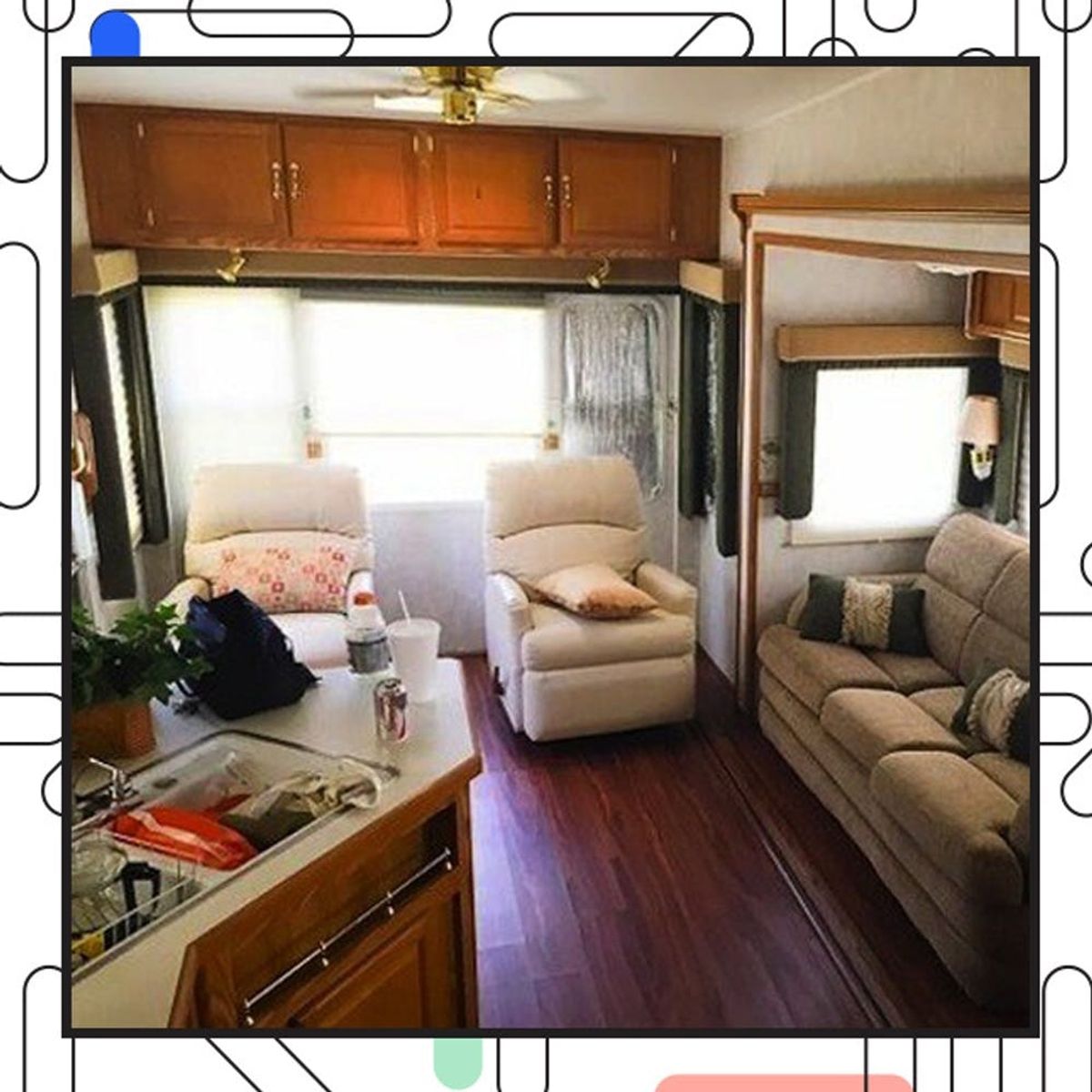 This Blogger’s Vintage Camper Makeover Is a Dream Come True