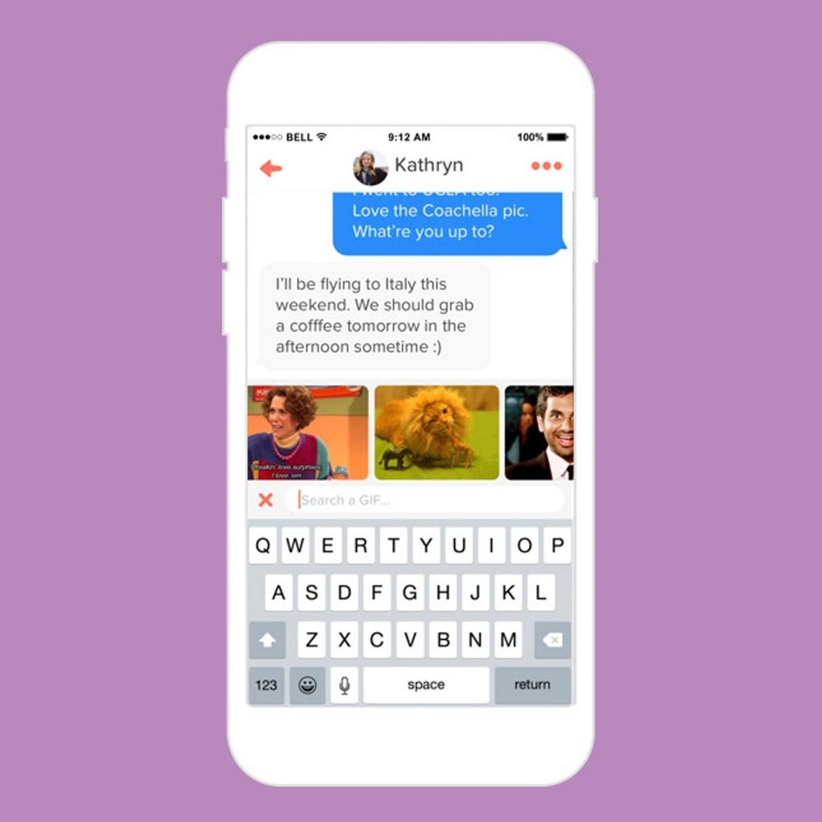 Uh-Oh: You Can Now Send GIFs on Tinder
