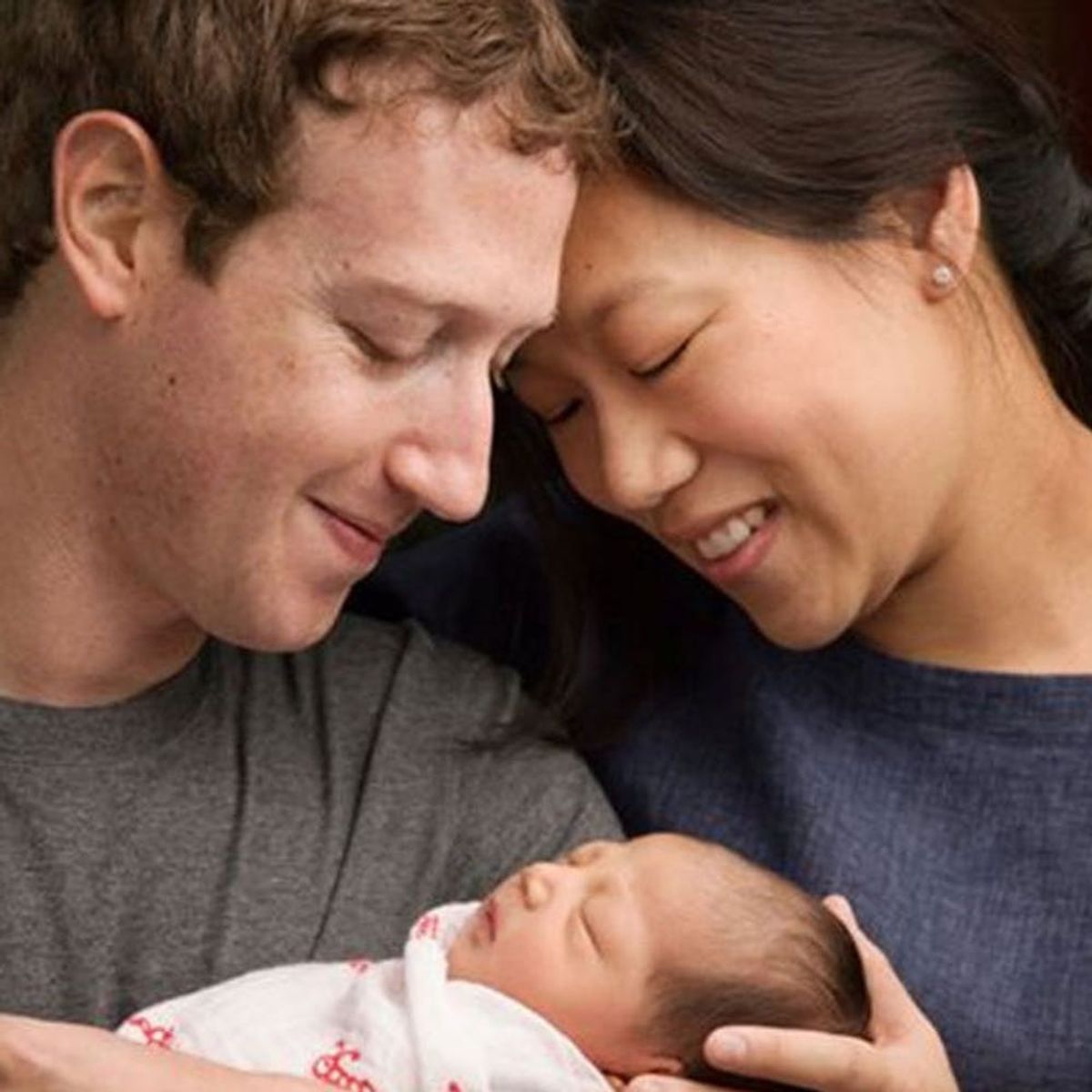 Mark Zuckerberg Posts the Sweetest Pic Ever of Daughter Max’s First Swim