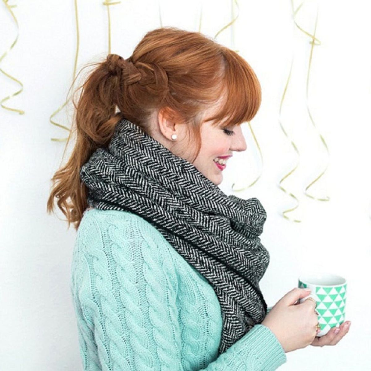 How to Make This Easy No-Sew Blanket Scarf